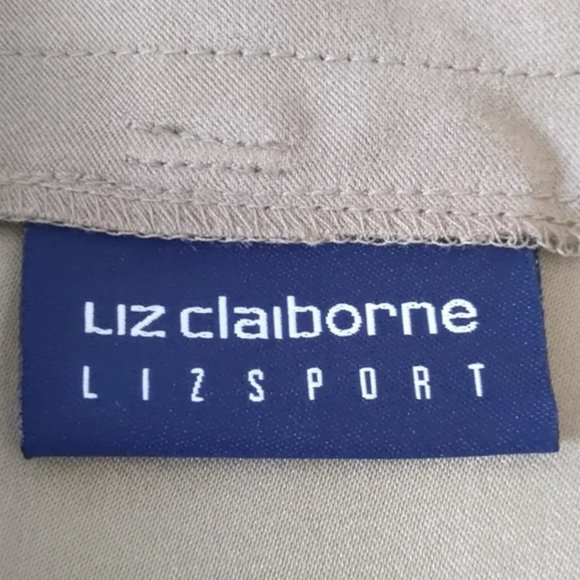 Liz Claiborne Front Slit Maxi Skirt, Light Tan, 16 - Picture 8 of 10